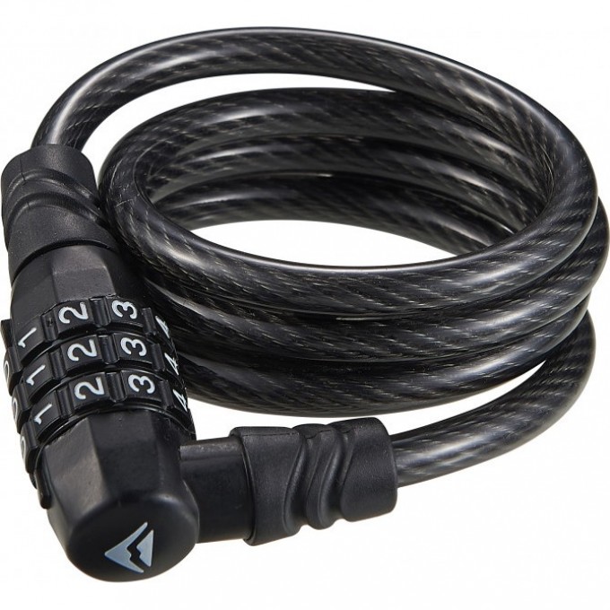 Замок противоугонный MERIDA 3 Digits Combination Cable Lock 90см*8мм Black/White 37963 Замок противоугонный MERIDA 3 Digits Combination Cable Lock 90см*8мм Black/White 37963